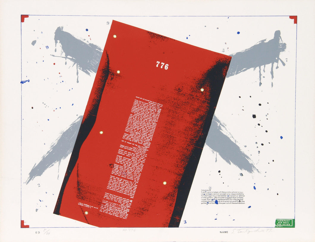 No. 776 Screenprint | Shigeru Taniguchi,{{product.type}}