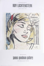 No Thank You - James Goodman Gallery Poster | Roy Lichtenstein,{{product.type}}