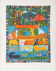 Noah's Ark Lithograph | Judith Bledsoe,{{product.type}}