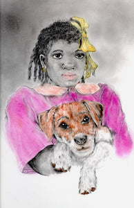Nobody Loves me...but my dawd... 'nd he could be jivin' too! Mixed Media | Theadius McCall,{{product.type}}
