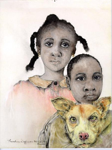 Nobody Loves us...but our momma... 'nd he could be jivin' too! Mixed Media | Theadius McCall,{{product.type}}