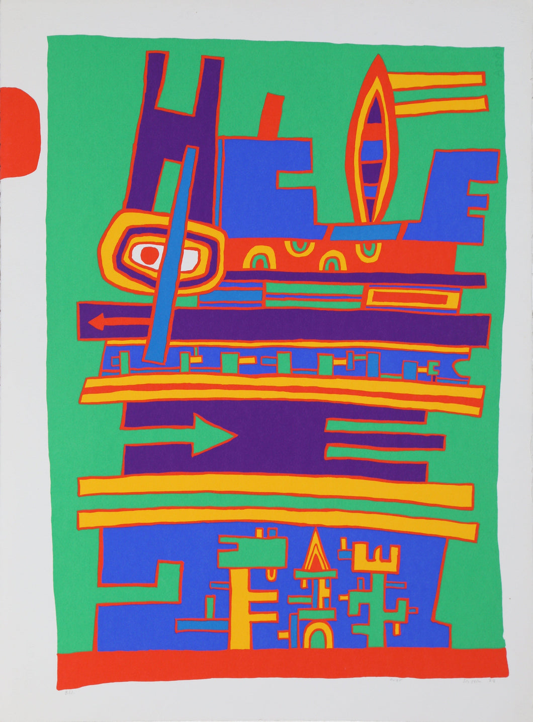 Nord Ouest Screenprint | Jacques Soisson,{{product.type}}