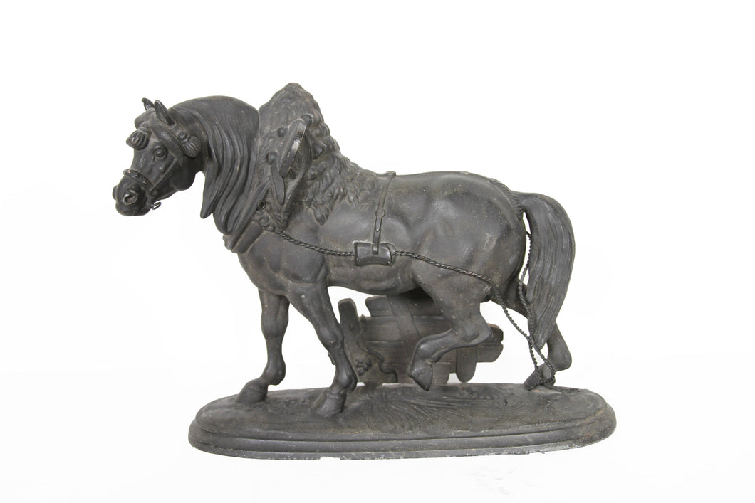 Norman Horse - Latonia and No. 1012 Ansonia Clock Top Metal | Antiques,{{product.type}}