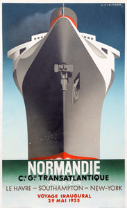 Normandie Poster | Adolphe Mouron Cassandre,{{product.type}}
