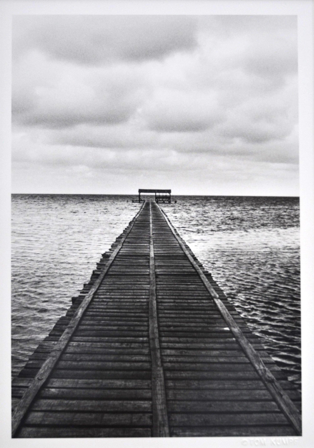 North Pier - Mariel Harbor black and white | Tom Quinn Kumpf,{{product.type}}