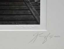 North Pier - Mariel Harbor black and white | Tom Quinn Kumpf,{{product.type}}