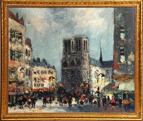 Notre Dame Oil | Simon Kramsky,{{product.type}}