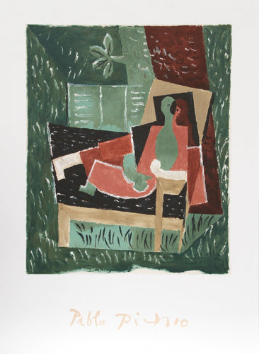 Nu au Bras Leve de Face Lithograph | Pablo Picasso,{{product.type}}