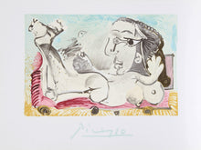 Nu Couché à l'Oiseau (28-4-K) Lithograph | Pablo Picasso,{{product.type}}