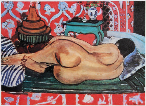 Nu Couchee de dos Poster | Henri Matisse,{{product.type}}
