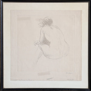 Nu Etching | Theophile Alexandre Steinlen,{{product.type}}