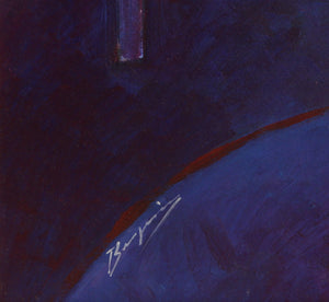 Nu Vermelho II gouache | Benjamin Silva,{{product.type}}