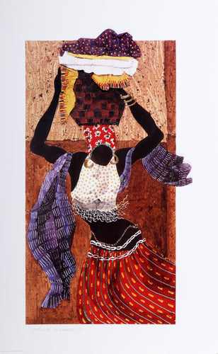 Nubian Maiden Lithograph | Alice Gatewood Waddell,{{product.type}}