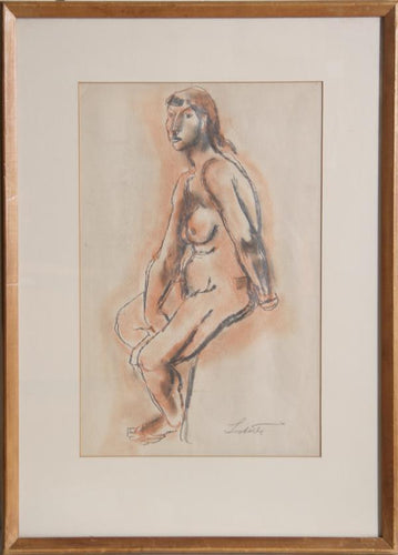 Nude 3 Pencil | Jean Louis Liberte,{{product.type}}