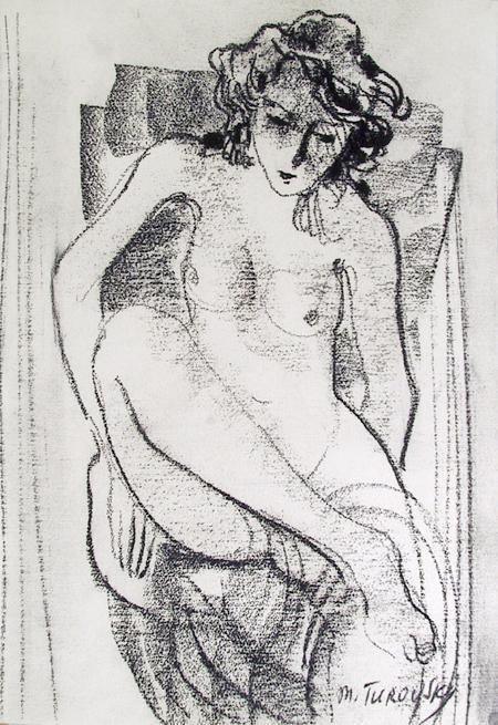 Nude 4 Pencil | Mikhail Turovsky,{{product.type}}