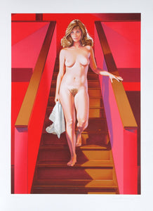 Nude Descending a Staircase Lithograph | Mel Ramos,{{product.type}}