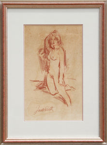 Nude Drawing 5 Pastel | Jan De Ruth,{{product.type}}
