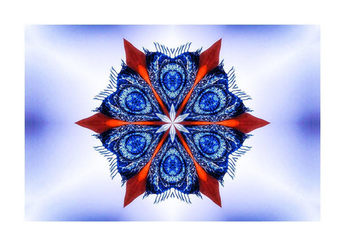 Nude in Blue Shawl Color | Bob Kolb,{{product.type}}