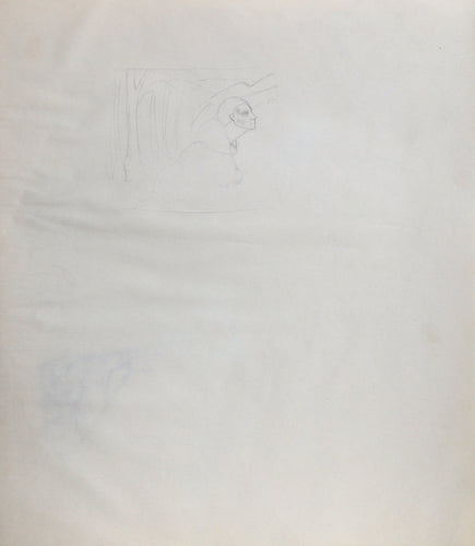 Nude in Fur Collar Pencil | Jon Robyn,{{product.type}}