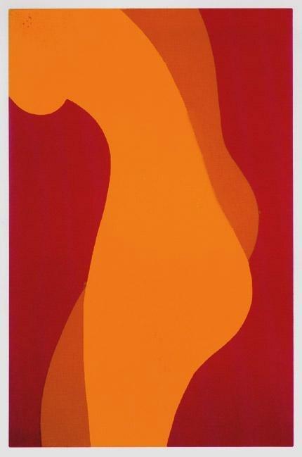 Nude in Motion Screenprint | Clarence Holbrook Carter,{{product.type}}