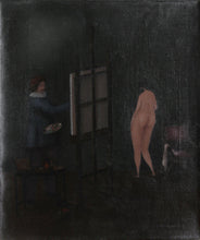Nude in the Studio Oil | Branko Bahunek,{{product.type}}