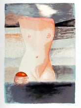 Nude in the Water Lithograph | George R. Dworzan,{{product.type}}