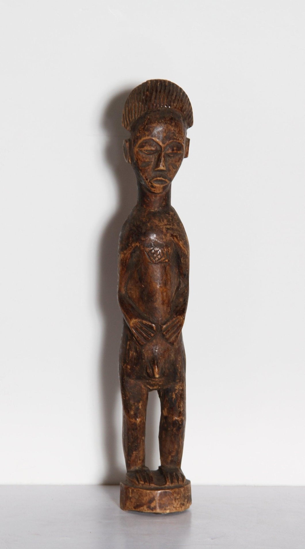 Nude Male Figure Sculpture VII Wood | African or Oceanic Objects,{{product.type}}