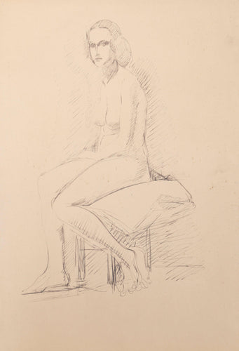 Nude on a Chair Pen | Benjamin Benno,{{product.type}}