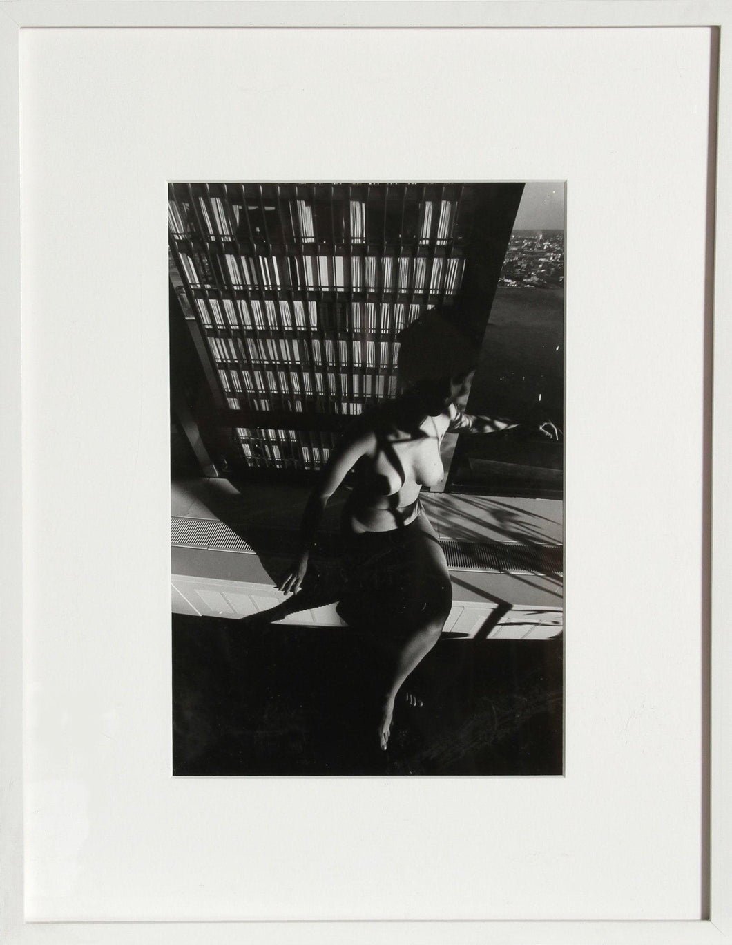 Nude on a Ledge Black and White | Lucien Clergue,{{product.type}}