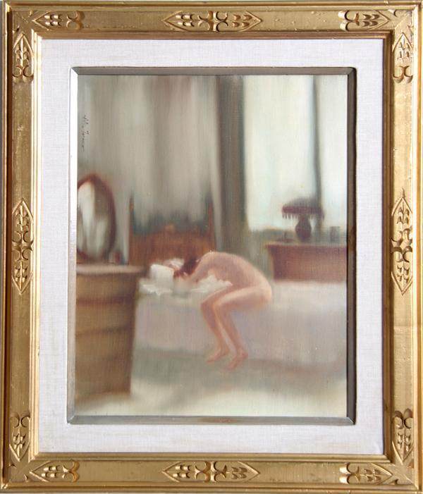 Nude on Bed Mixed Media | Anthony Autorino,{{product.type}}