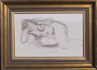 Nude Pencil | Moses Soyer,{{product.type}}
