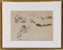 Nude Study Ink | Raphael Soyer,{{product.type}}