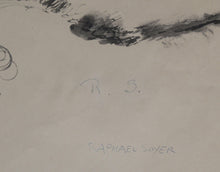 Nude Study Ink | Raphael Soyer,{{product.type}}