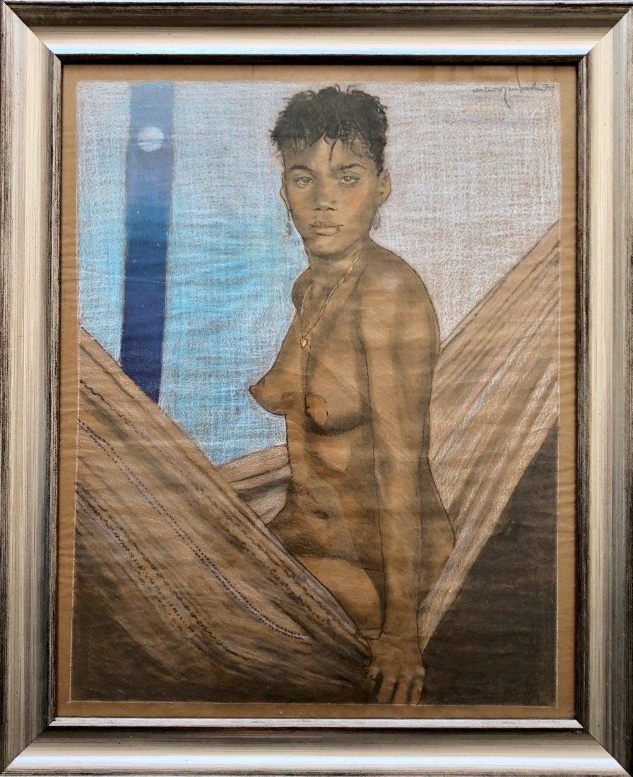 Nude Woman Pastel | Morgan and Marvin Smith,{{product.type}}