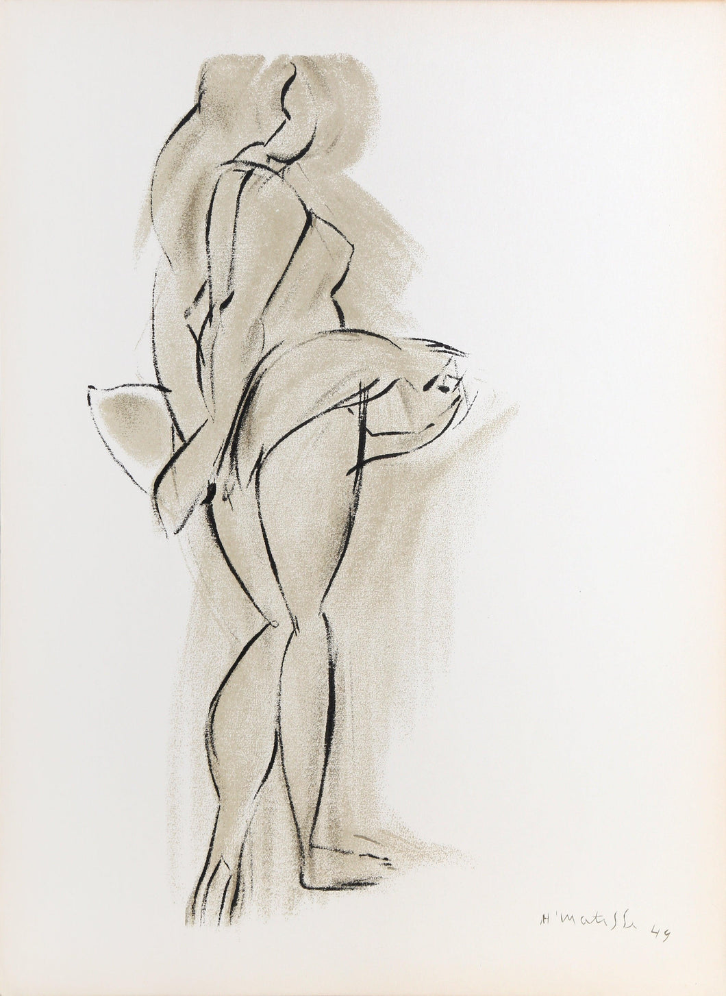 Nue de Derrière #1 Lithograph | Henri Matisse,{{product.type}}