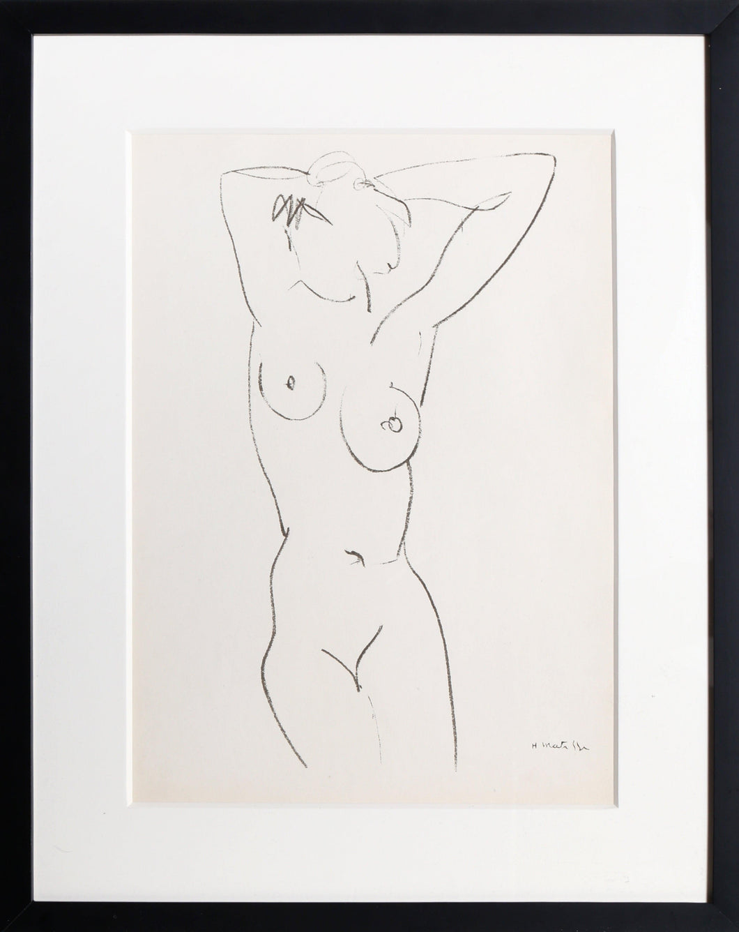 Nue de Face #3 Collotype | Henri Matisse,{{product.type}}