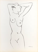 Nue de Face #3 Lithograph | Henri Matisse,{{product.type}}
