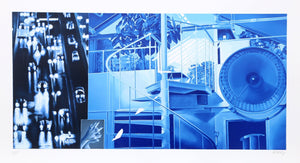 Nuit No. 5 Lithograph | Jacques Monory,{{product.type}}