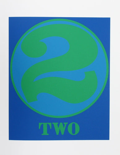 Number 2 from the American Dream Portfolio Screenprint | Robert Indiana,{{product.type}}