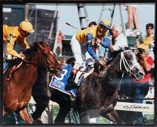 Number 8 Wins - Horse Race Color | Skip Dickstein,{{product.type}}