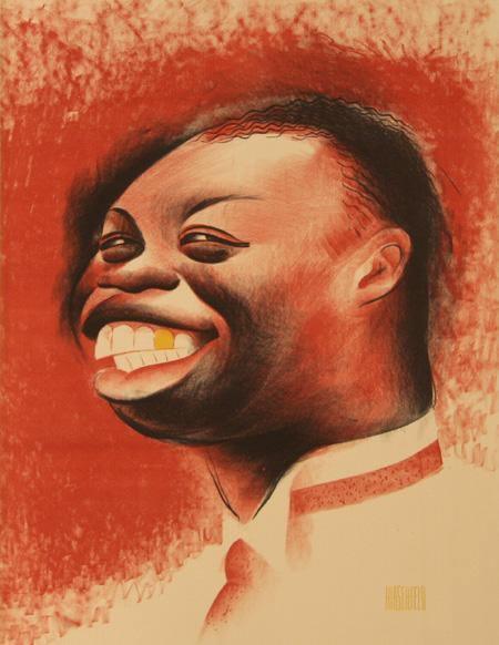 Numbers King Lithograph | Al Hirschfeld,{{product.type}}