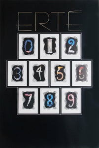 Numbers Suite Poster | Erté,{{product.type}}