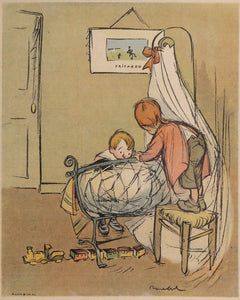Nursery llithograph | Francisque Poulbot,{{product.type}}
