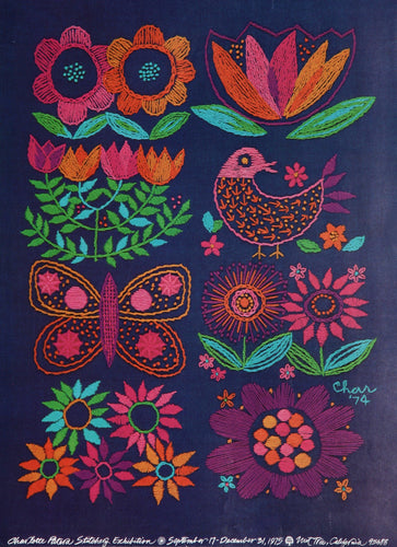 Nut Tree - Stitching Exhibition Poster | Charlotte Patera,{{product.type}}