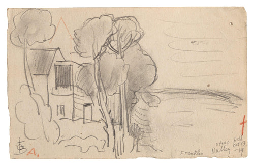 Nutley, New Jersey Pencil | Oscar Florianus Bluemner,{{product.type}}