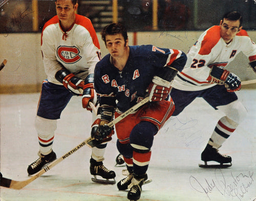 NY Rangers vs Montreal Canadiens NHL Color | Unknown Artist,{{product.type}}