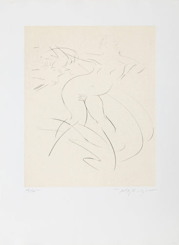 Nymph and Goat 4 etching | Reuben Nakian,{{product.type}}