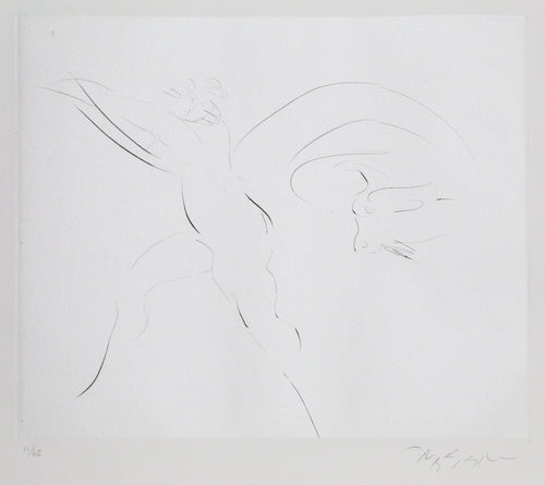 Nymph and Goat 5 Etching | Reuben Nakian,{{product.type}}