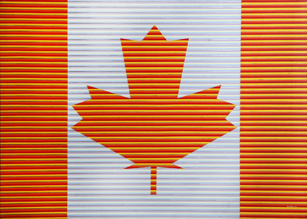 O Canada 2 Acrylic | Max Epstein,{{product.type}}