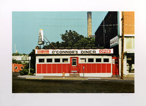 O'Connor's Diner Screenprint | John Baeder,{{product.type}}